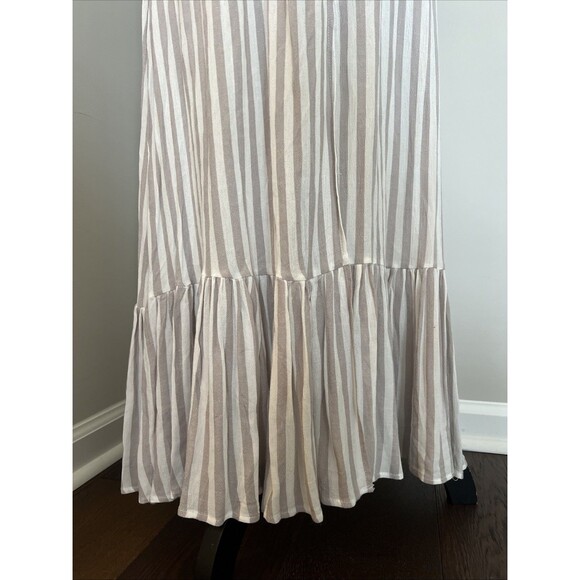 NWT Blu Ivy Sleeveless Striped Maxi Dress Small - Picture 3 of 6